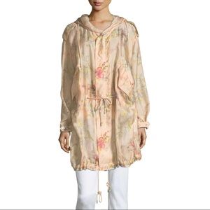 Ralph Lauren Purple Label Silk Organza Floral Orch